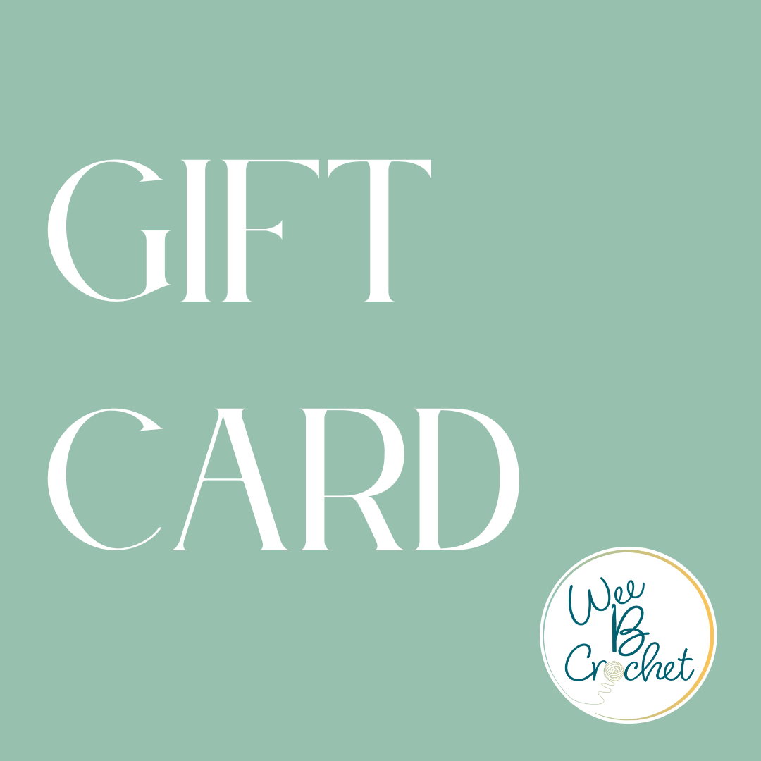 Wee B Crochet Gift Card