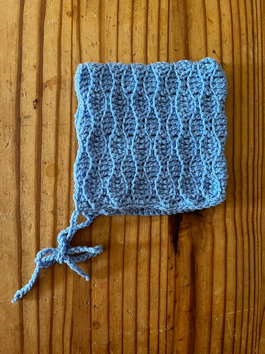 Wavy Days Bonnet Crochet Pattern